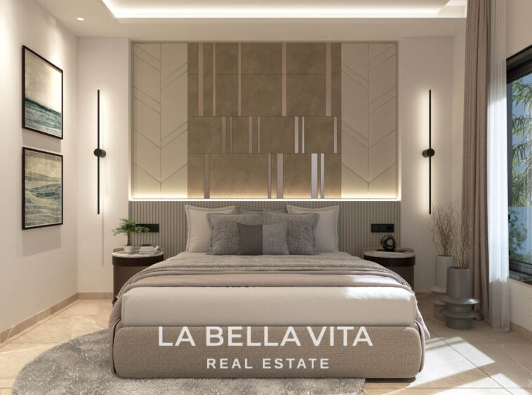 Luxury New Build Villa with private pool and basement for sale in Los Balcones, Torrevieja, Spain
