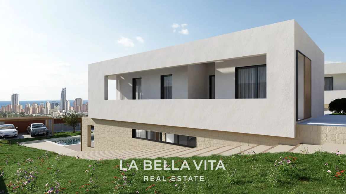 Modern Luxury Properties with sea views for sale in Finestrat - Benidorm, Alicante
