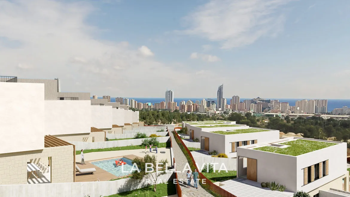 Modern Luxury Properties with sea views for sale in Finestrat - Benidorm, Alicante