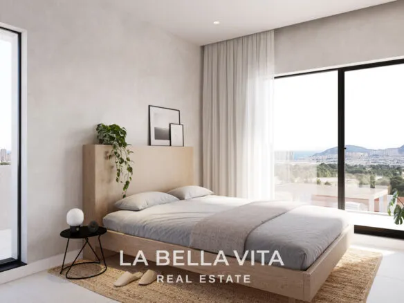 Modern Luxury Properties with sea views for sale in Finestrat - Benidorm, Alicante