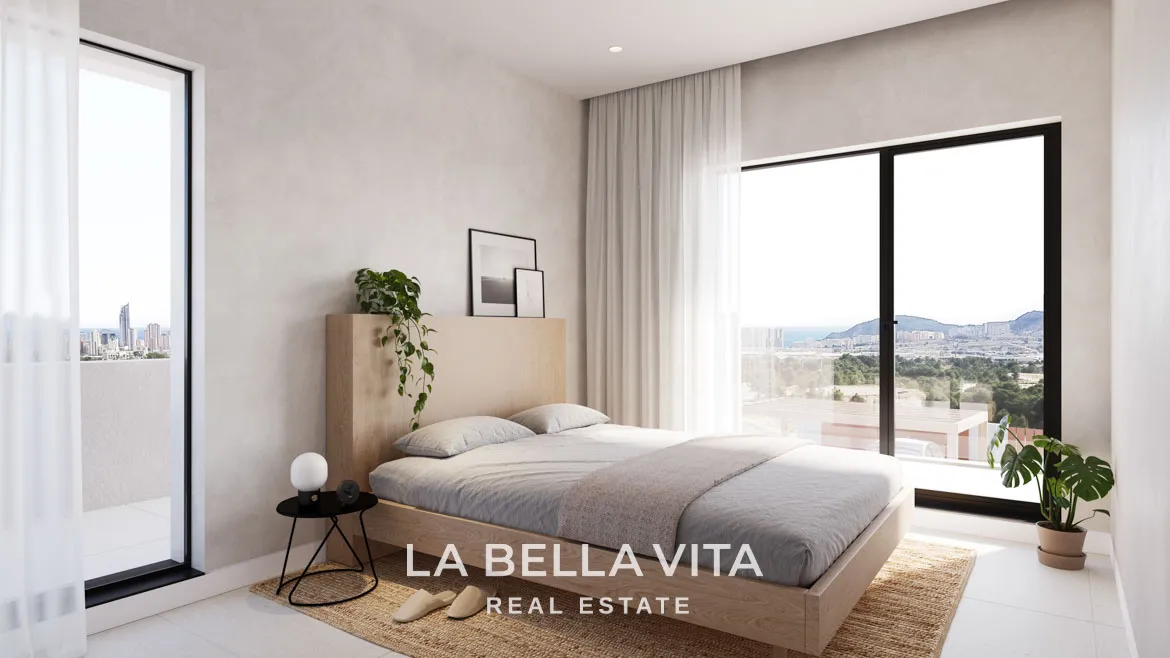 Modern Luxury Properties with sea views for sale in Finestrat - Benidorm, Alicante