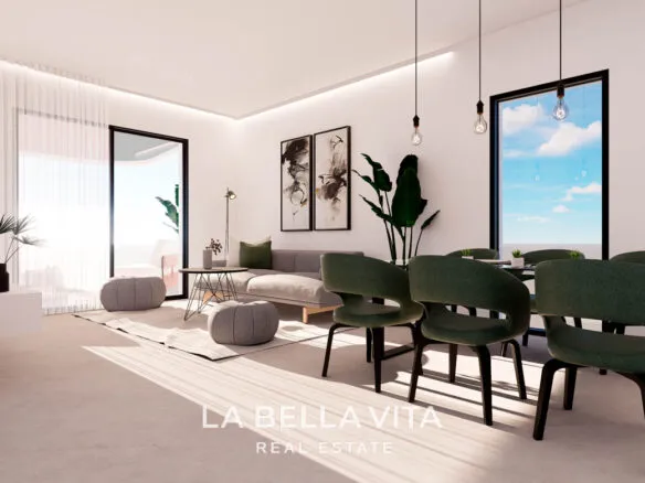 New Build Apartments by the golf course for sale in Finestrat, Benidorm, Alicante, Spain