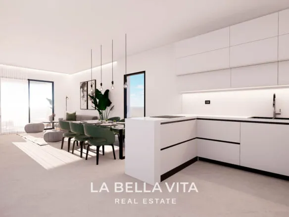 New Build Apartments by the golf course for sale in Finestrat, Benidorm, Alicante, Spain