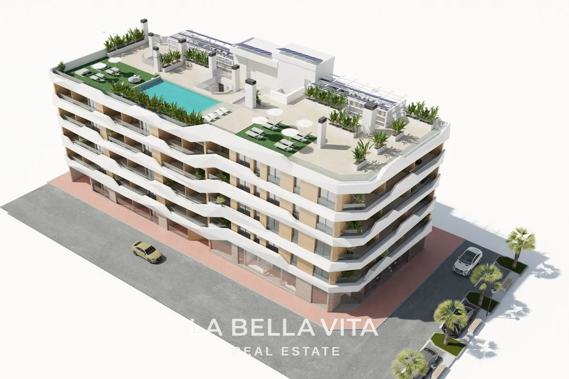 New Build Beach Apartments for sale in Guardamar del Segura, Alicante, Spain