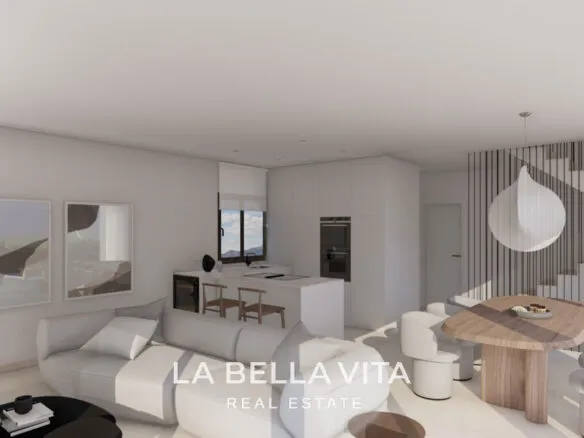 New Build Houses with Private Pools for sale in Finestrat, Alicante, Spain