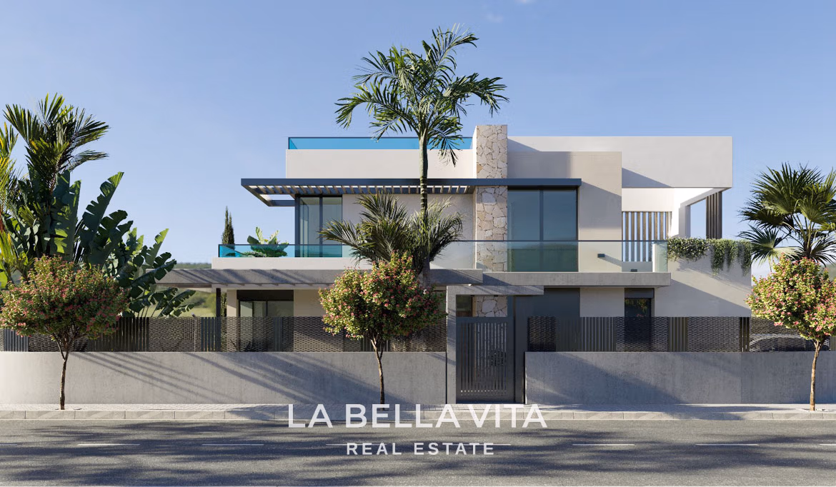 New Build Luxury Villas with basement for sale in Santa Rosalia Lake & Life Resort, Murcia-01 New Build Luxury Villas with basement for sale in Santa Rosalia Lake & Life Resort, Murcia