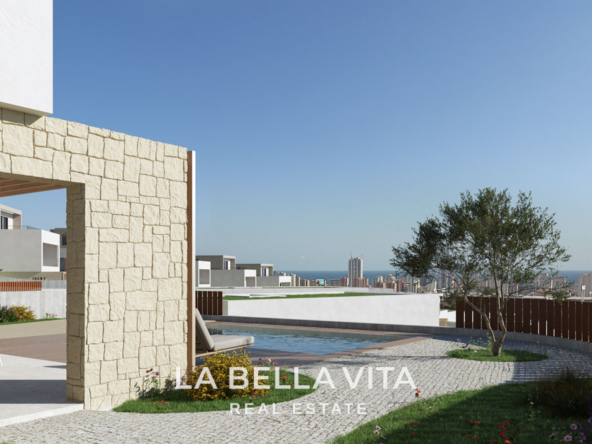 New Build Luxury Villas with sea views for sale in Finestrat - Benidorm, Alicante