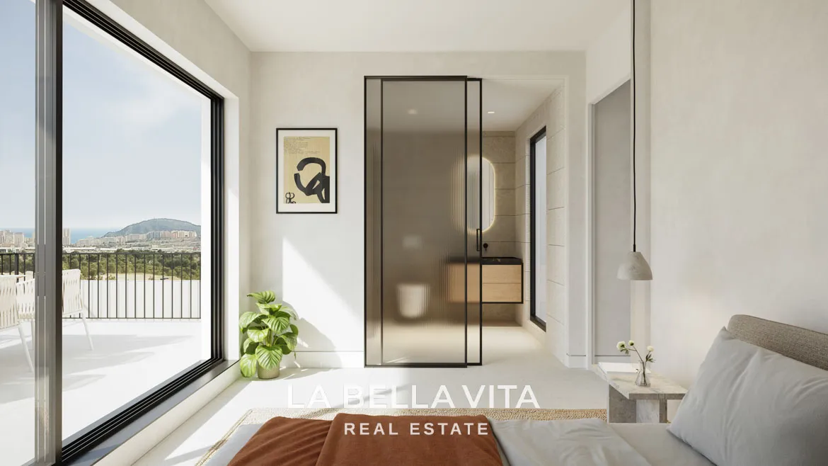 New Build Luxury Villas with sea views for sale in Finestrat - Benidorm, Alicante