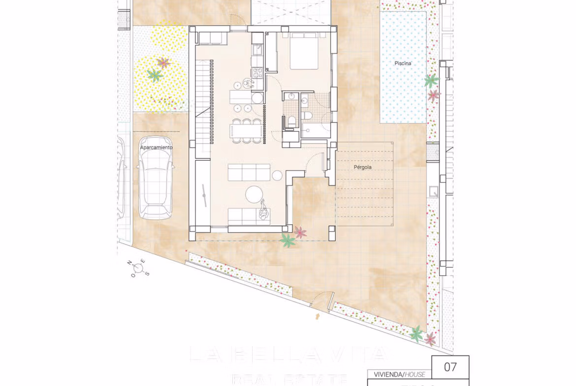 New Build Properties with basement and private pool for sale in Hondon de las Nieves, Alicante