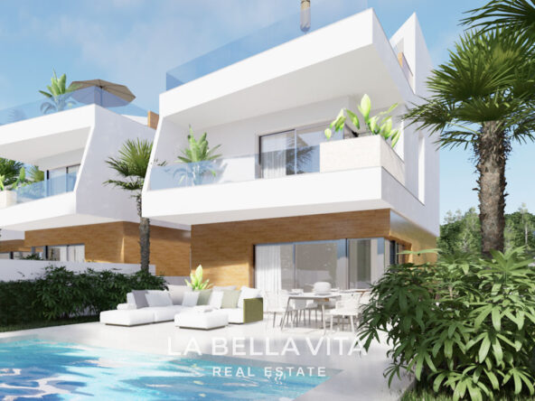 New Build Villas for sale at Lo Romero Golf Course, Pilar de la Horadada, Costa Blanca South, Spain