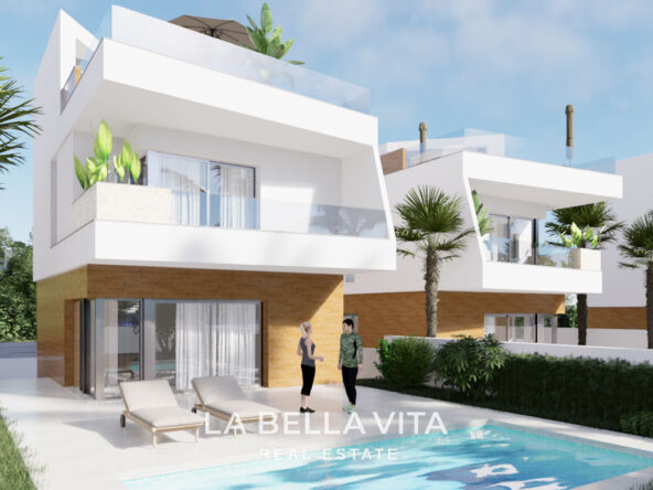 New Build Villas for sale at Lo Romero Golf Course, Pilar de la Horadada, Costa Blanca South, Spain