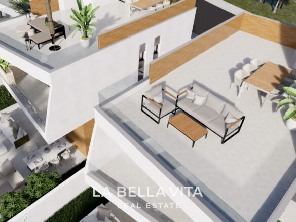 New Build Villas for sale at Lo Romero Golf Course, Pilar de la Horadada, Costa Blanca South, Spain