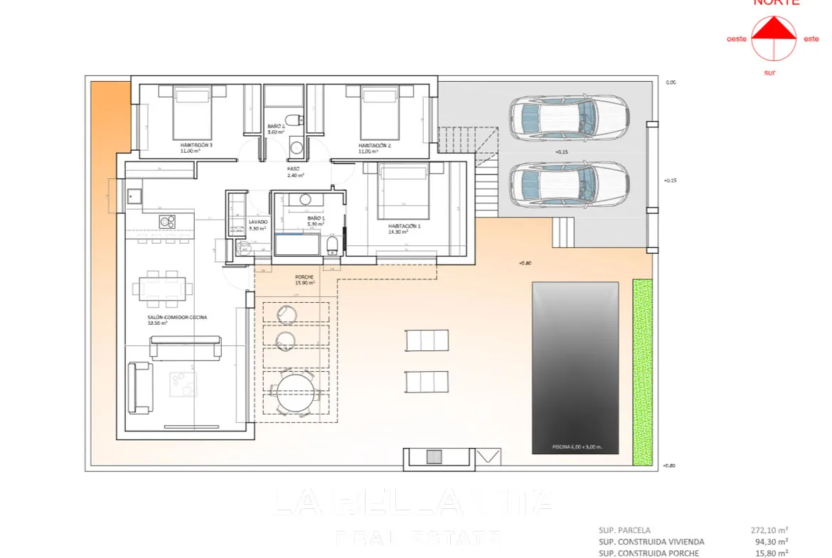 New Build Villas with Private Pools for sale in Ciudad Quesada, Alicante
