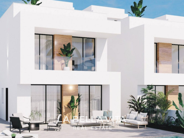 Modern Properties with private pools for sale in La Zenia, Orihuela Costa, Spain