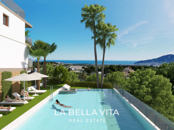 Brand-new Modern Properties with Sea Views for Sale in La Nucia, Alicante