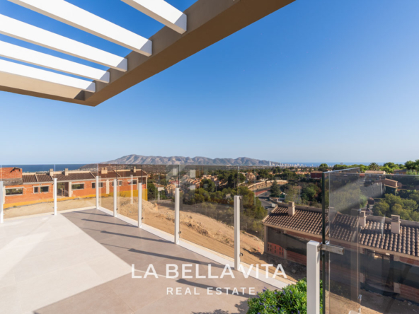 Brand-new Modern Properties with Sea Views for Sale in La Nucia, Alicante