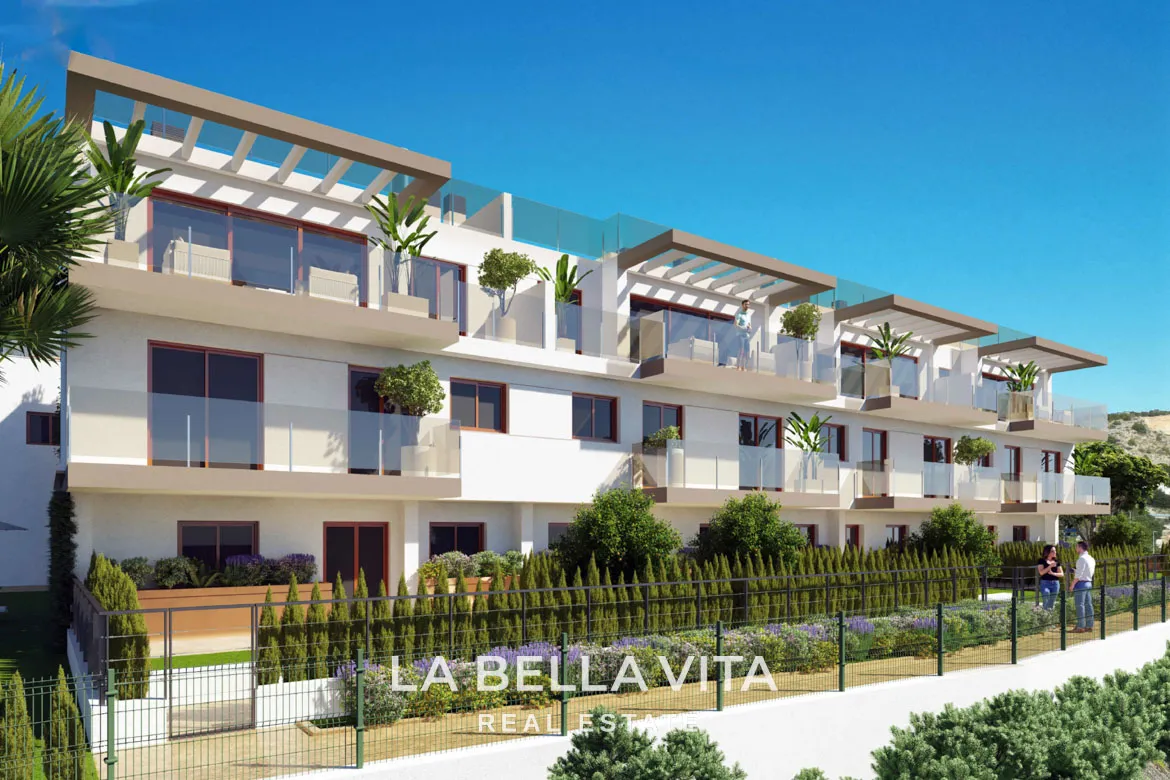 Brand-new Modern Properties with Sea Views for Sale in La Nucia, Alicante