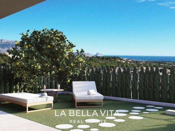 Brand-new Modern Properties with Sea Views for Sale in La Nucia, Alicante