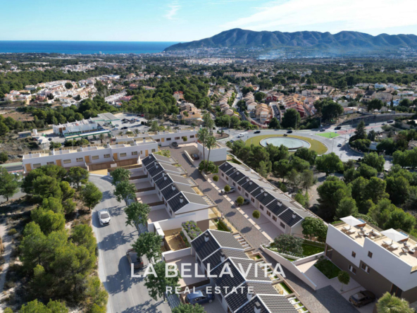 Brand-new Modern Properties with Sea Views for Sale in La Nucia, Alicante