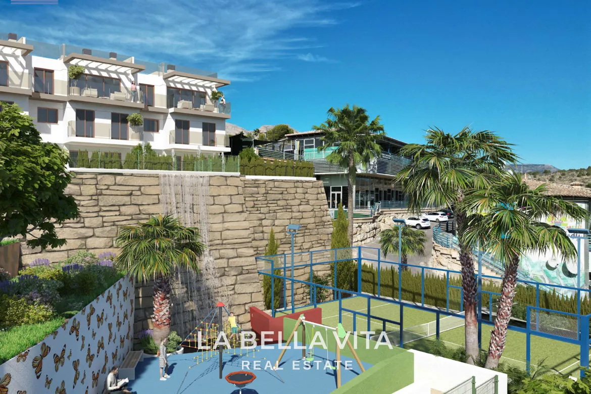 Brand-new Modern Properties with Sea Views for Sale in La Nucia, Alicante