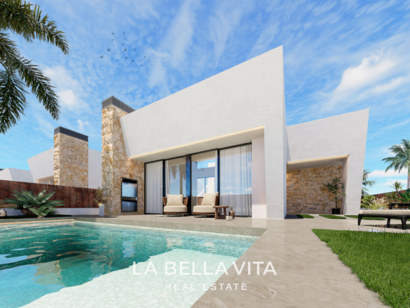 New Build Luxury Villas on One Level for Sale in San Pedro del Pinatar, Murcia