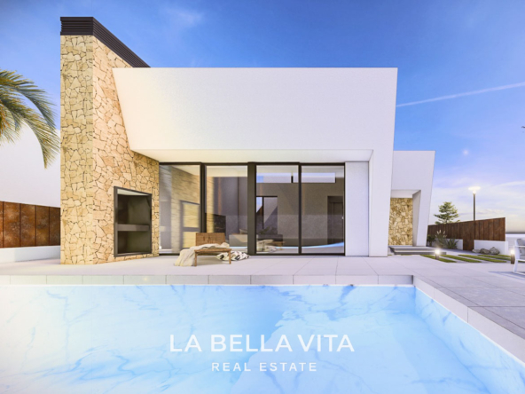 New Build Luxury Villas on One Level for Sale in San Pedro del Pinatar, Murcia