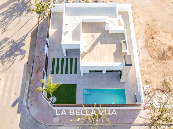 New Build Luxury Villas on One Level for Sale in San Pedro del Pinatar, Murcia