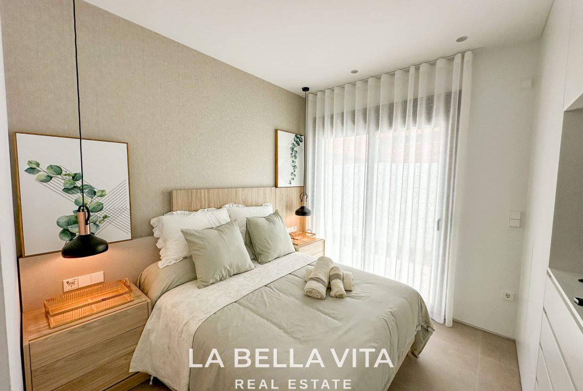 New Build Luxury Villas on one level for sale in San Pedro del Pinatar, Murcia