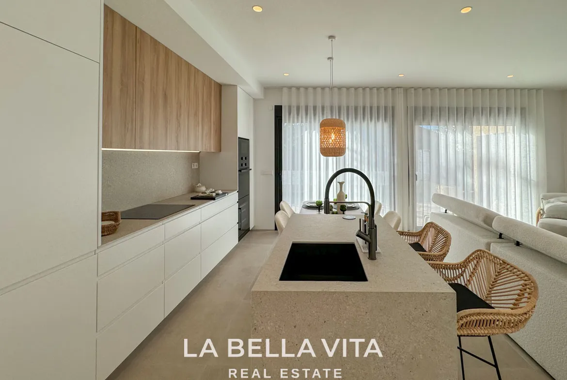 New Build Luxury Villas on one level for sale in San Pedro del Pinatar, Murcia