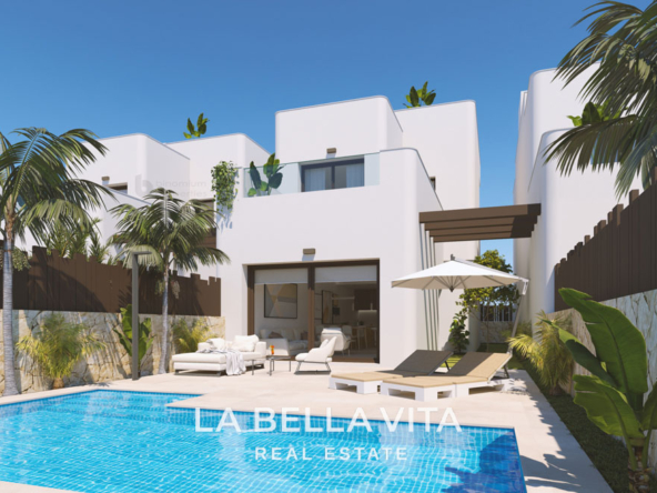 New Build Mediterranean Villa with Private Pool for sale in Mil Palmeras