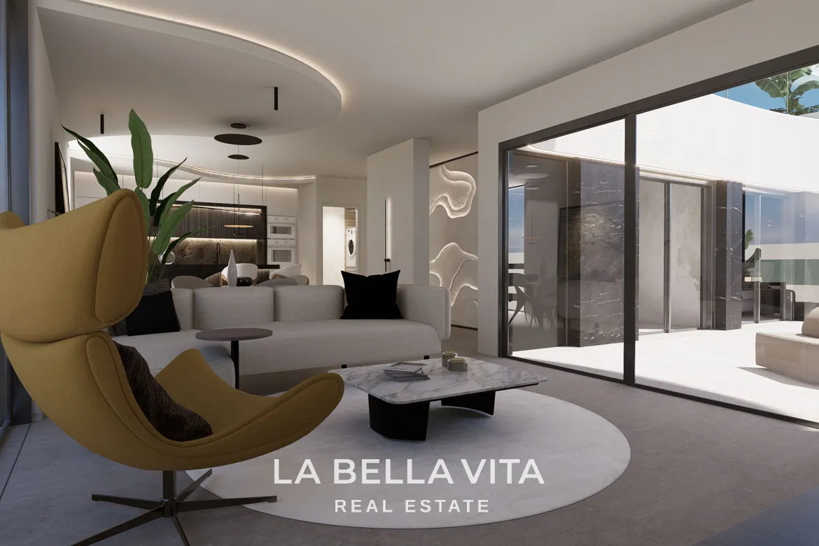 New Build Luxury One Storey Villas with private pools and solarium for sale in Ciudad Quesada, Alicante, Spain