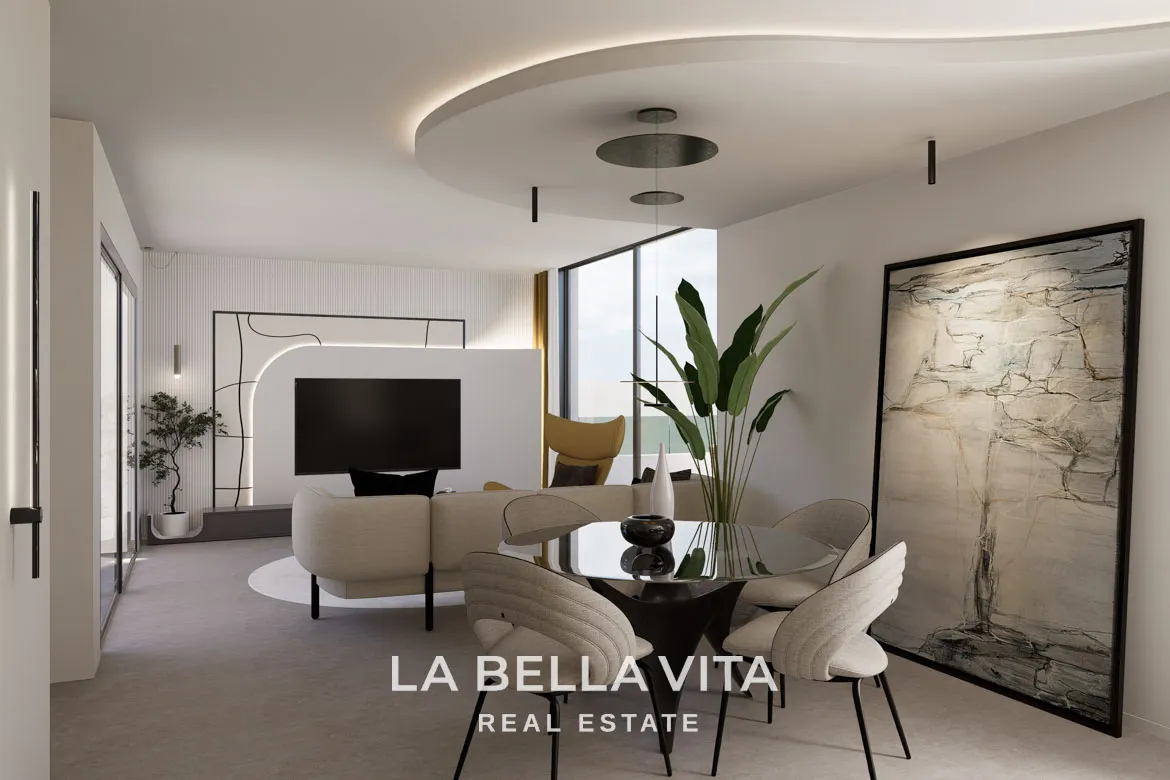 New Build Luxury One Storey Villas with private pools and solarium for sale in Ciudad Quesada, Alicante, Spain