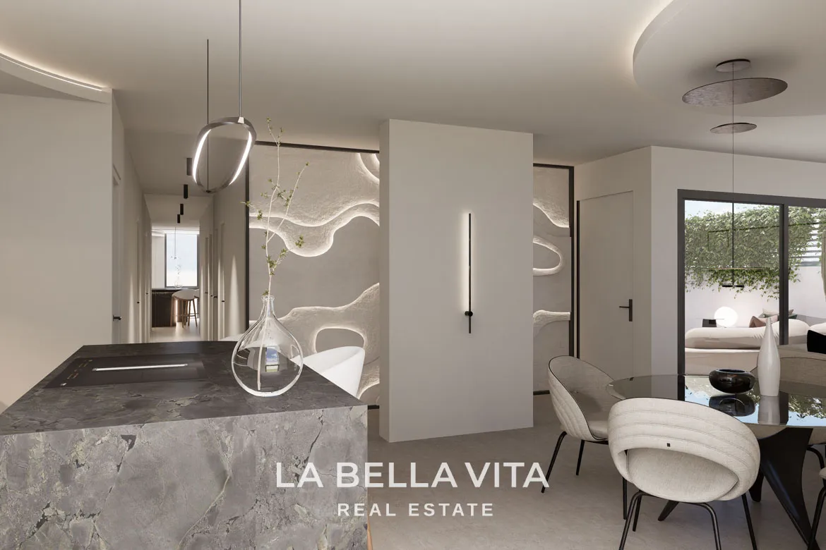 New Build Luxury One Storey Villas with private pools and solarium for sale in Ciudad Quesada, Alicante, Spain