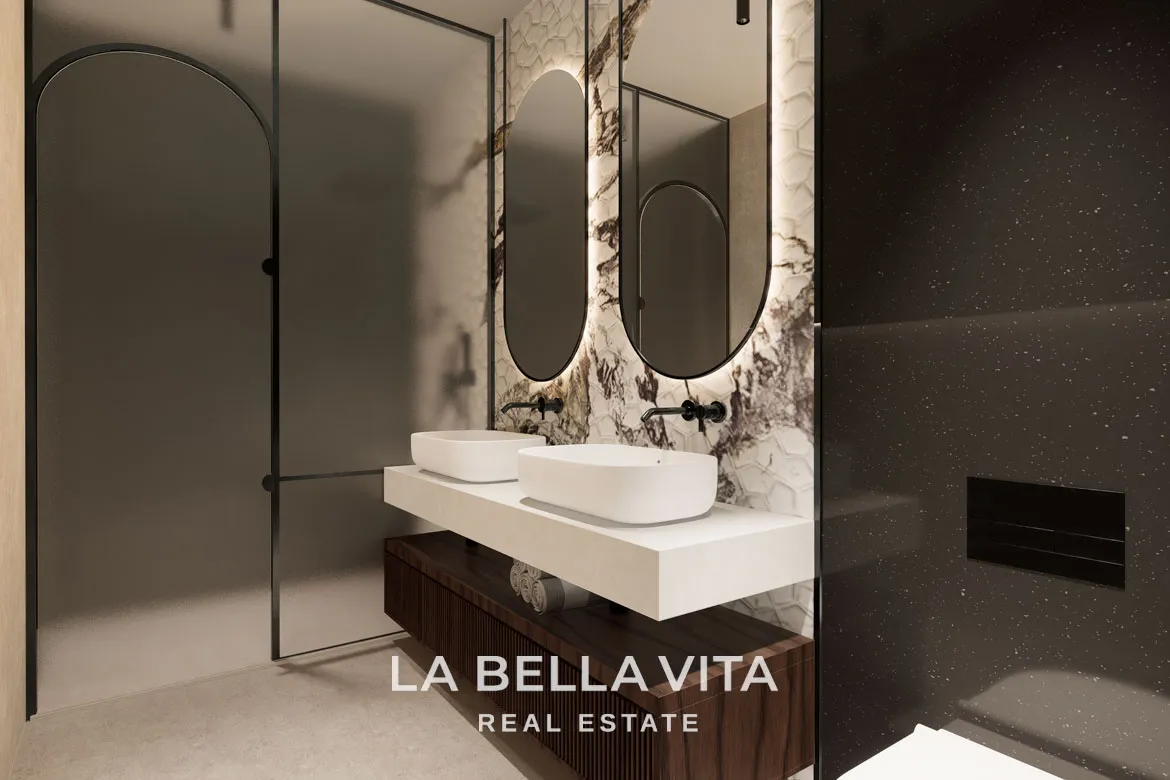 New Build Luxury One Storey Villas with private pools and solarium for sale in Ciudad Quesada, Alicante, Spain