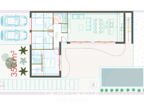 New Build Luxury One Storey Villas with private pools and solarium for sale in Ciudad Quesada, Alicante, Spain