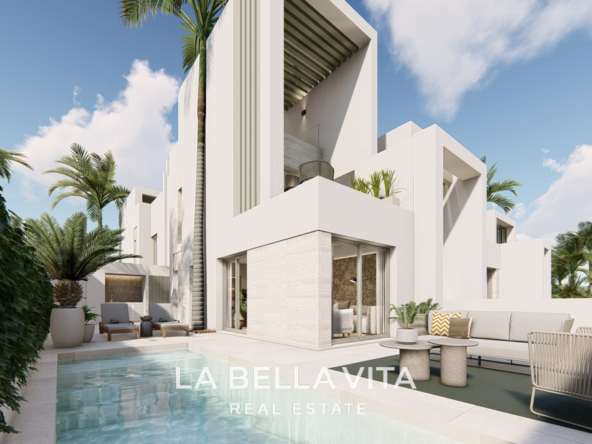 Beautiful New Build Properties with private pools for sale in Doña Pepa, Ciudad Quesada, Alicante