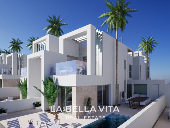 Beautiful New Build Properties with private pools for sale in Doña Pepa, Ciudad Quesada, Alicante