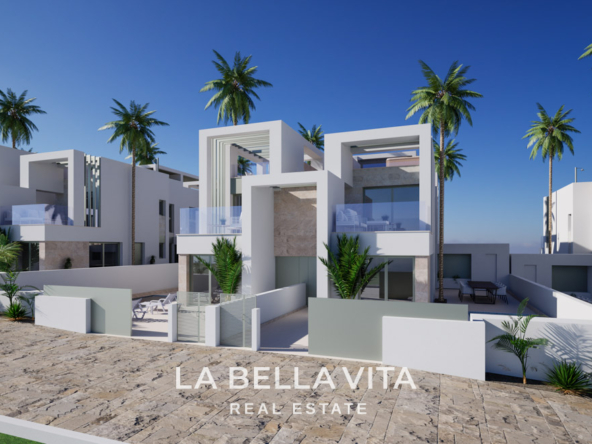 Beautiful New Build Properties with private pools for sale in Doña Pepa, Ciudad Quesada, Alicante