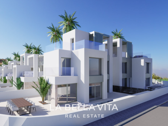 Beautiful New Build Properties with private pools for sale in Doña Pepa, Ciudad Quesada, Alicante