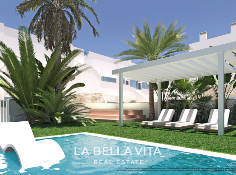 New Build top floor Apartments with solarium for sale by the beach in Torre de la Horadada, Alicante, Spain