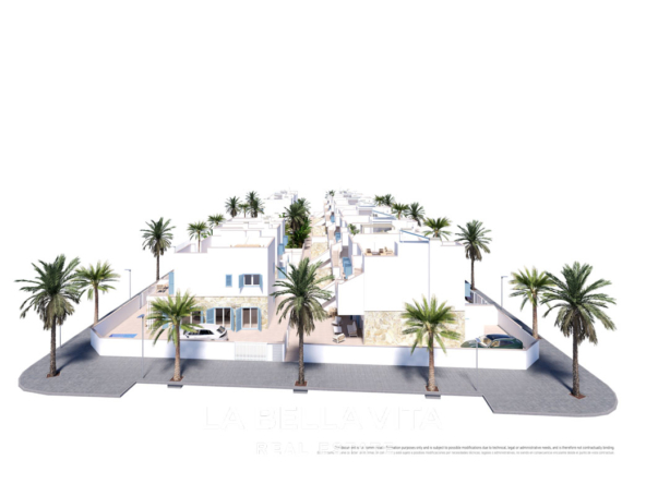 New Build top floor Apartments with solarium for sale by the beach in Torre de la Horadada, Alicante, Spain