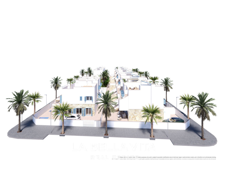 New Build top floor Apartments with solarium for sale by the beach in Torre de la Horadada, Alicante, Spain