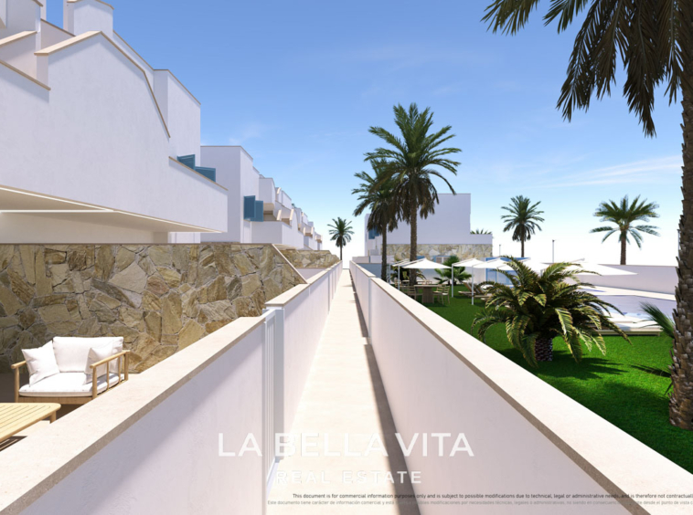 New Build top floor Apartments with solarium for sale by the beach in Torre de la Horadada