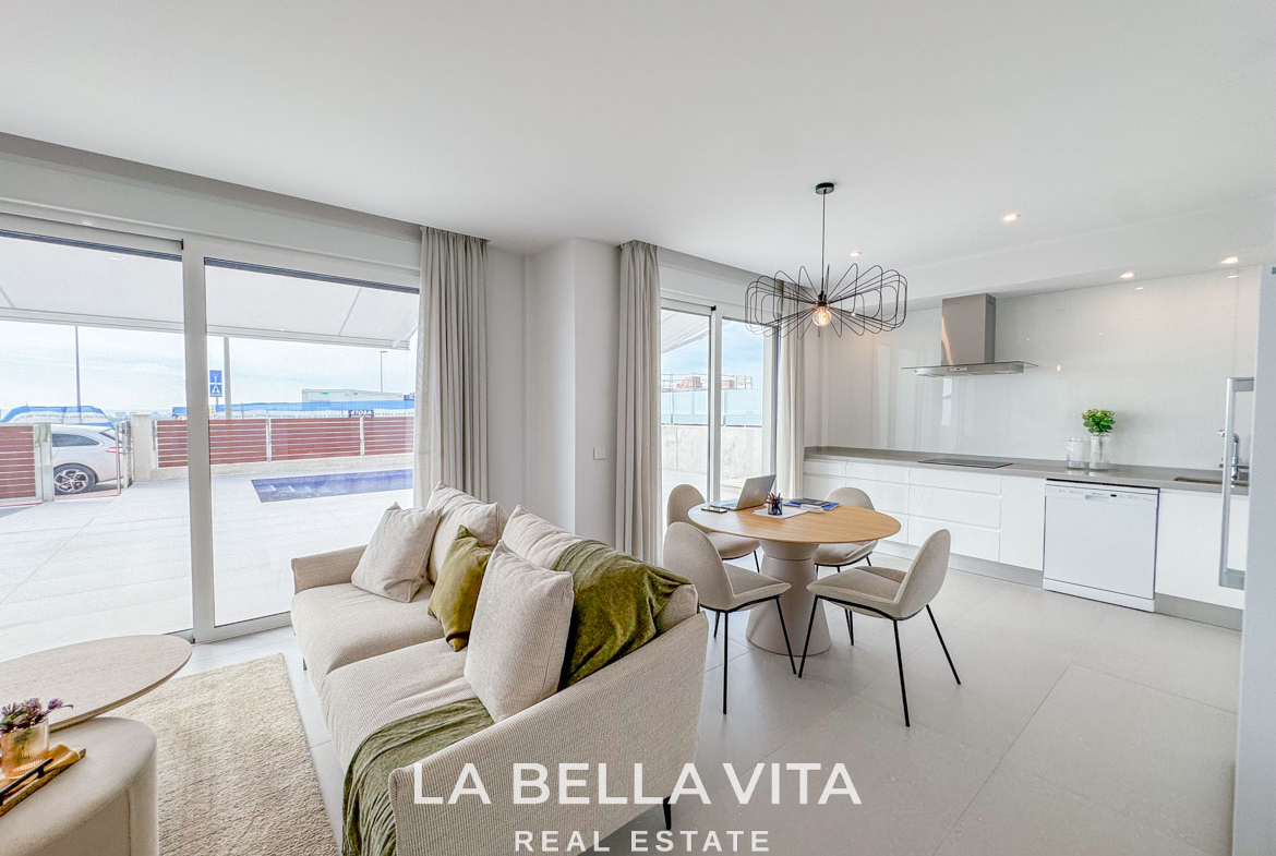 New Build Villas with sea views for sale in Mutxamel, Alicante