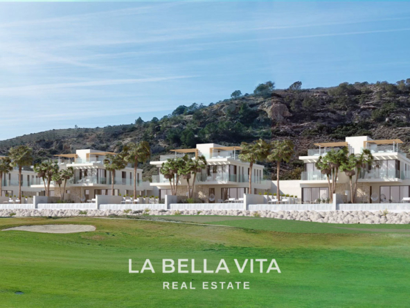 Modern Frontline Golf Properties for sale in Font del Llop, Alicante