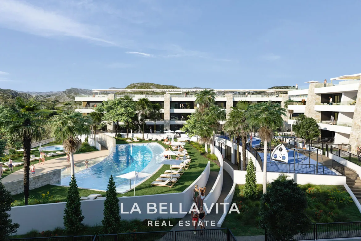 New Build Apartments for sale in Font del Llop Golf Resort, Alicante