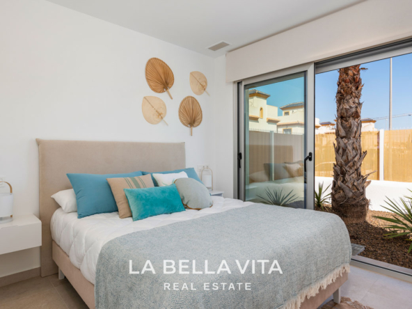 New Build Ibiza Style Properties for sale in Serena Golf, Los Alcazares, Spain