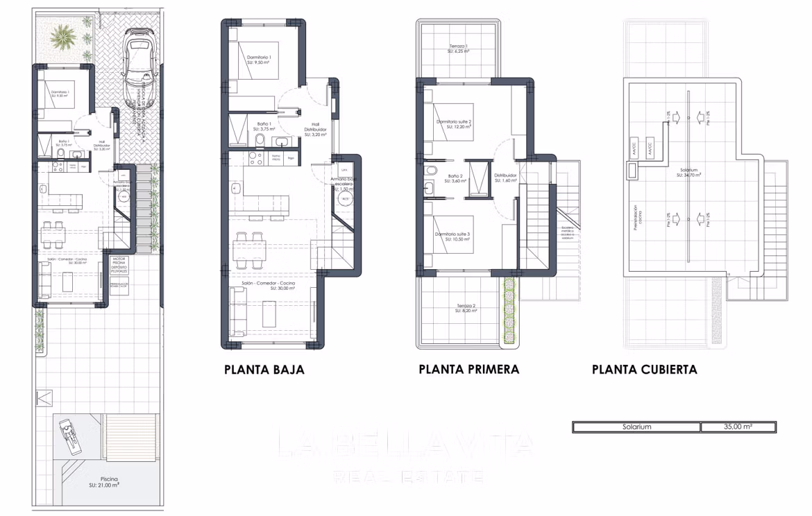 New Build Ibiza Style Properties for sale in Serena Golf, Los Alcazares, Spain-37 New Build Ibiza Style Properties for sale in Serena Golf, Los Alcazares, Spain