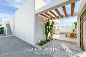 New Build Ibiza Style Villas for sale in Serena Golf, Los Alcazares, Spain