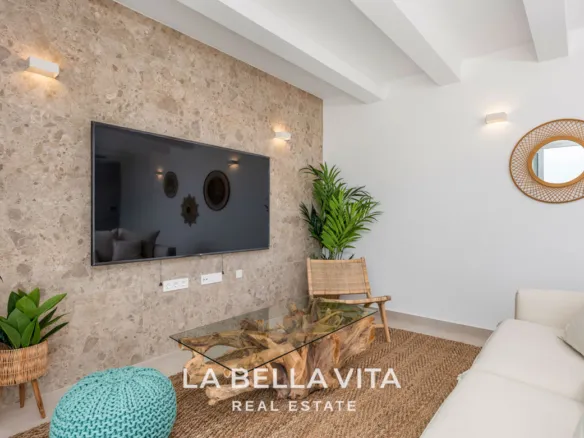 New Build Ibiza Style Villas for sale in Serena Golf, Los Alcazares, Spain